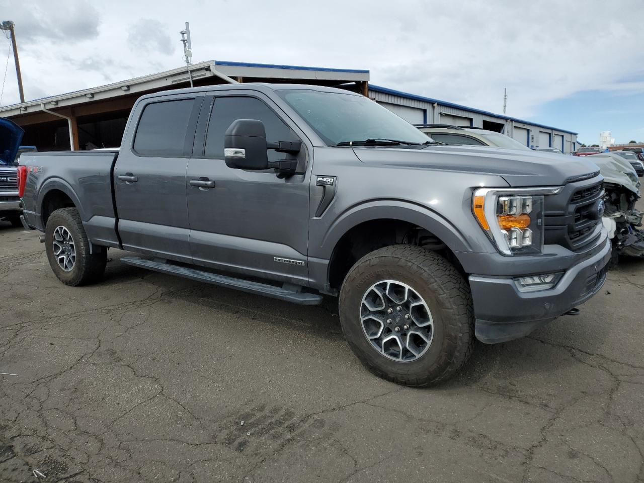 2022 Ford F-150 VIN 1FTFW1ED5NFA17603 Copart auction photo, rear end damage thumbnail 4