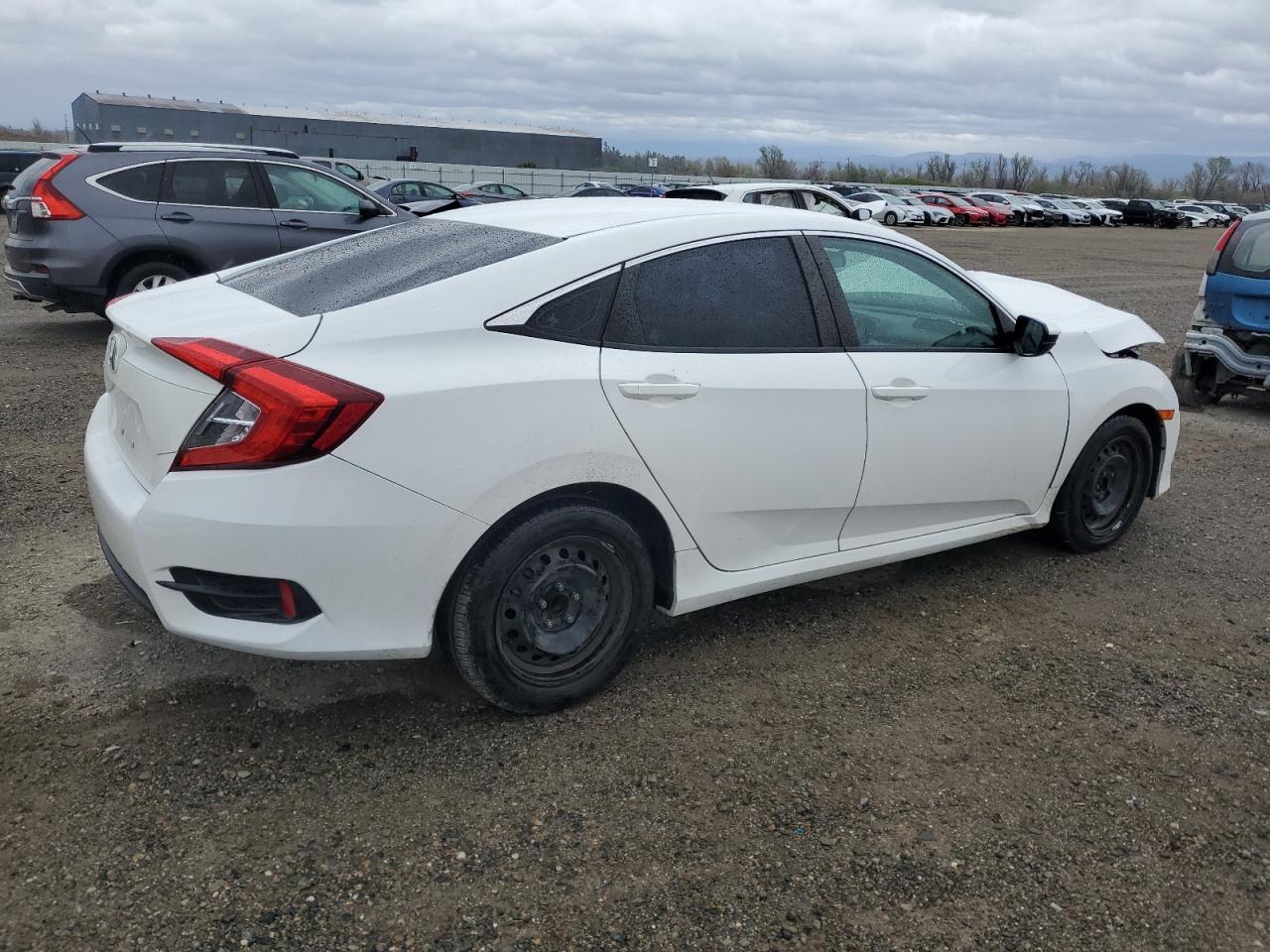 2018 Honda Civic VIN 2HGFC2F57JH555493 Copart auction photo, front end damage thumbnail 3