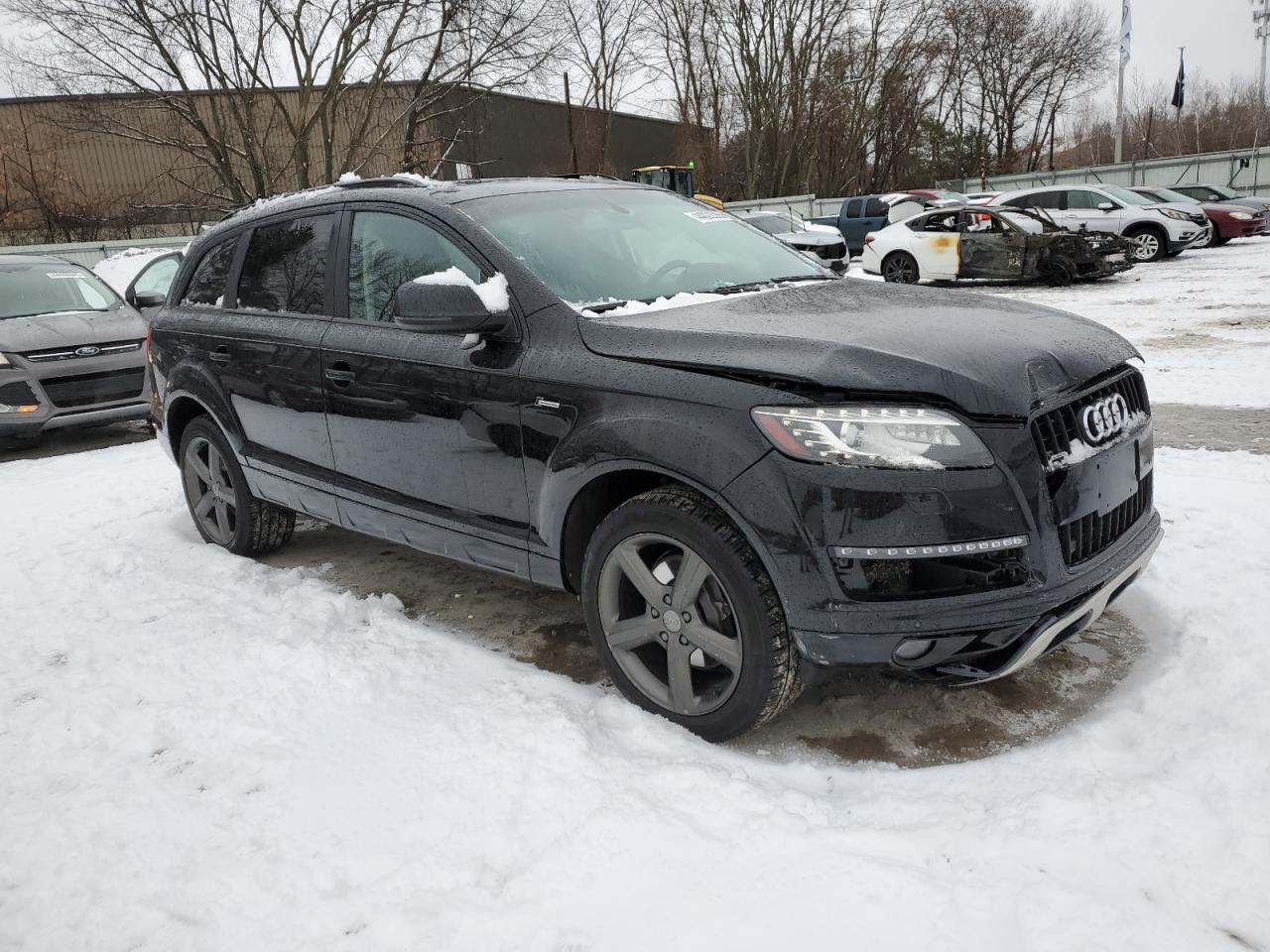 2015 Audi Q7 VIN WA1LGAFE4FD031569 Copart auction photo, front end damage thumbnail 4