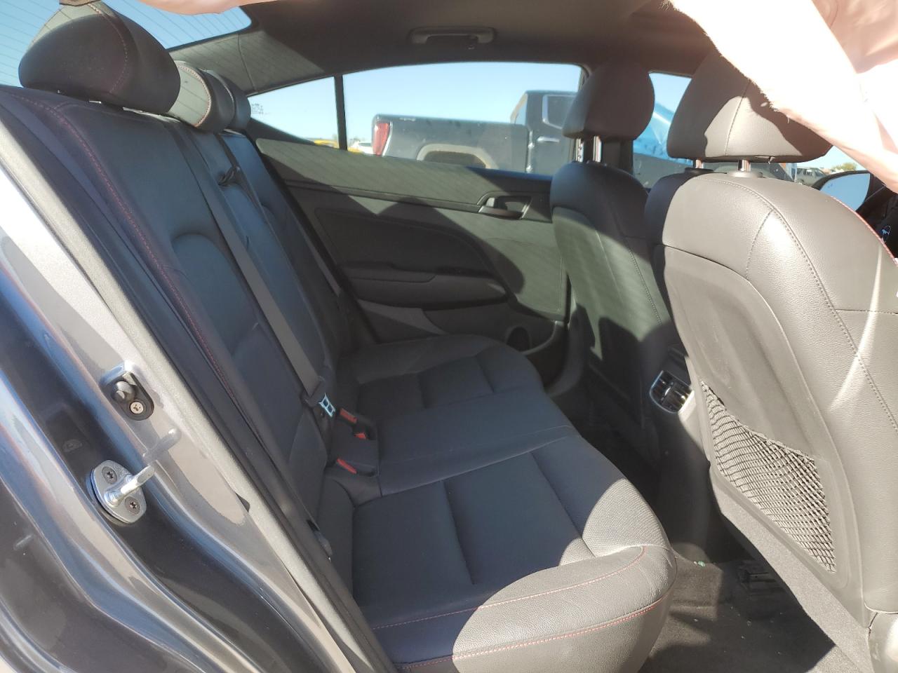 2018 Hyundai Elantra VIN KMHD04LB2JU531373 Copart auction photo, side damage thumbnail 10