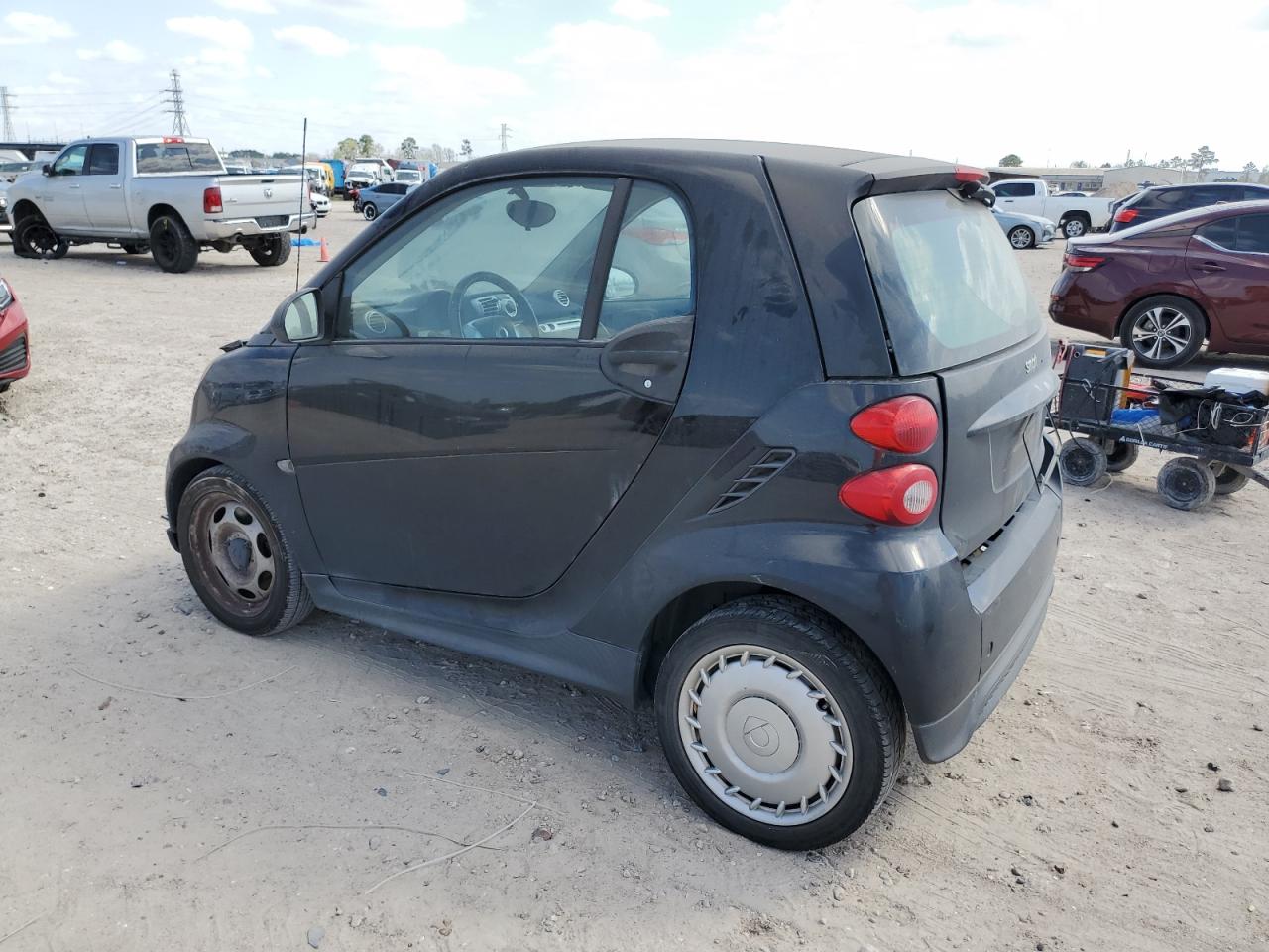 2015 Smart Fortwo VIN WMEEJ3BA2FK793830 Copart auction photo, front end / minor dent/scratches damage thumbnail 2