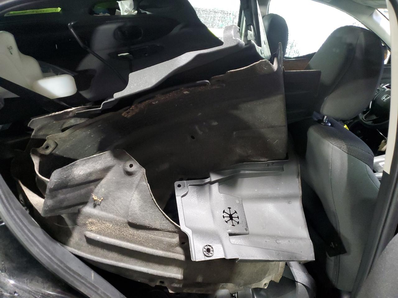 2022 Honda HR-V VIN 3CZRU6H35NM756760 Copart auction photo, front end / side damage thumbnail 10