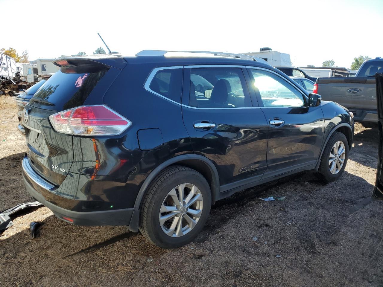 2016 Nissan Rogue VIN KNMAT2MV0GP620166 Copart auction photo, front end damage thumbnail 3