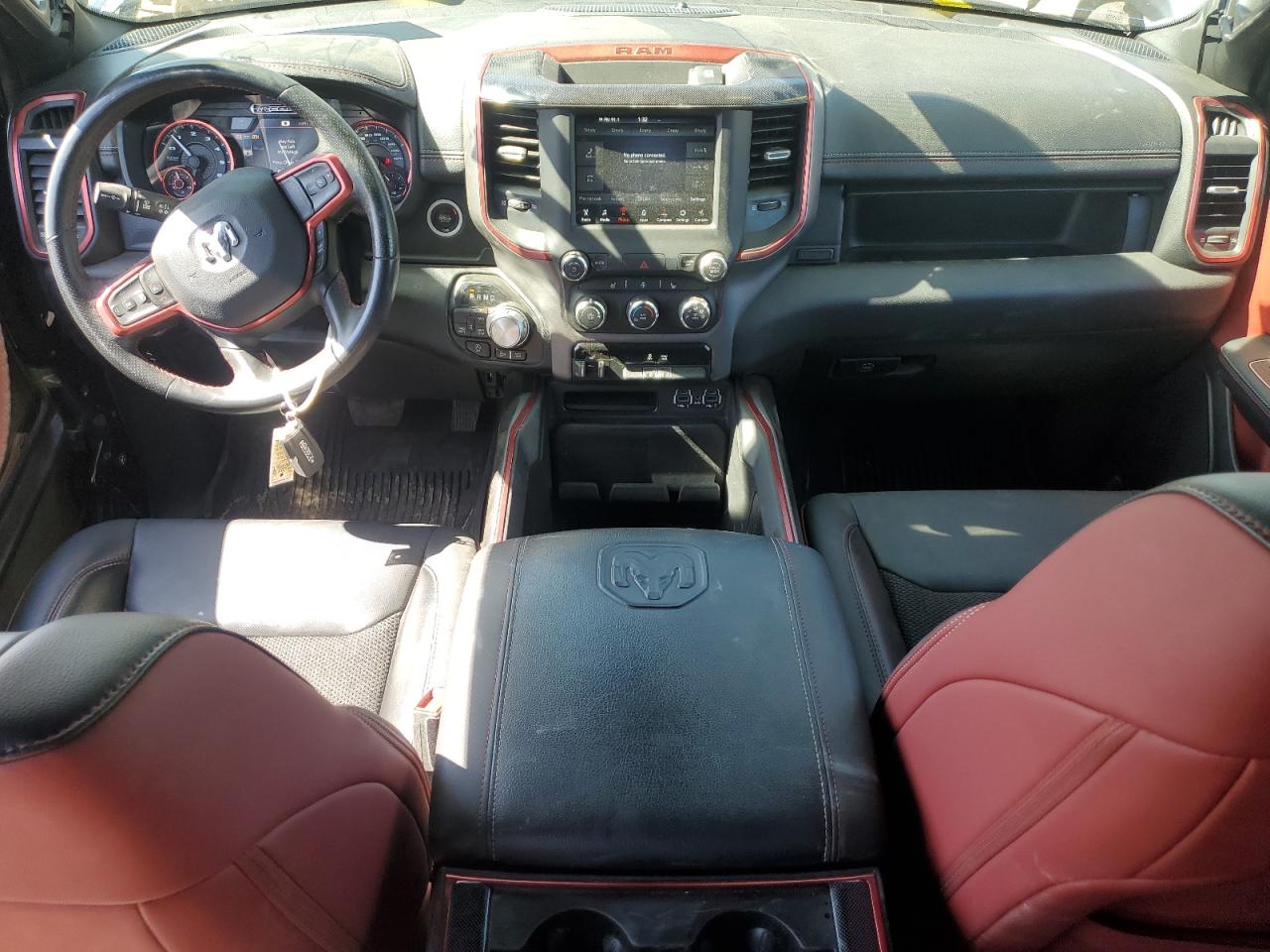 2021 RAM 1500 VIN 1C6SRFLT9MN598421 Copart auction photo, all over damage thumbnail 8