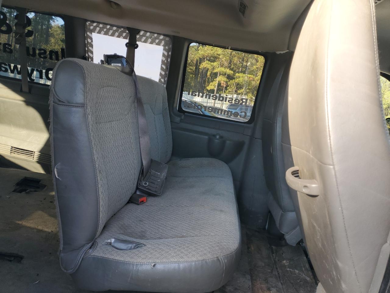 2011 Chevrolet Express VIN 1GAZG1FG8B1155267 Copart auction photo, side damage thumbnail 11