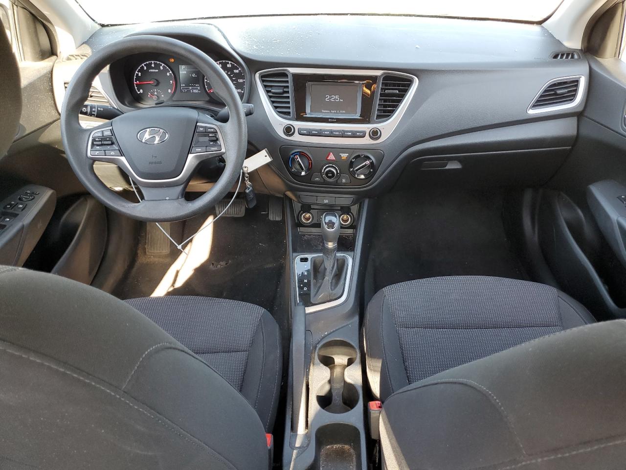 2019 Hyundai Accent VIN 3KPC24A33KE071209 Copart auction photo, all over damage thumbnail 8