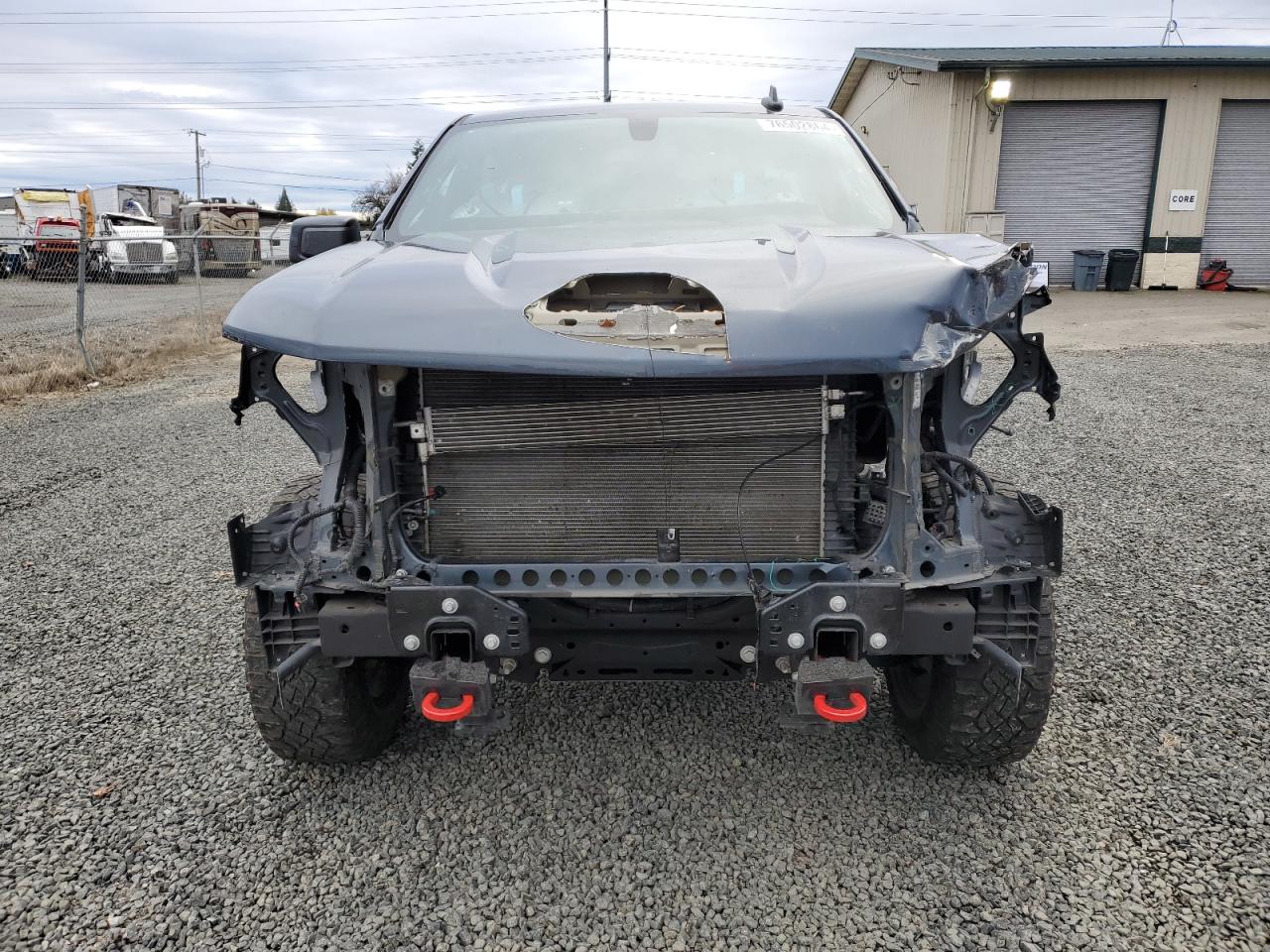 2021 Chevrolet Silverado VIN 1GCPYFED9MZ369267 Copart auction photo, front end / rear end damage thumbnail 5