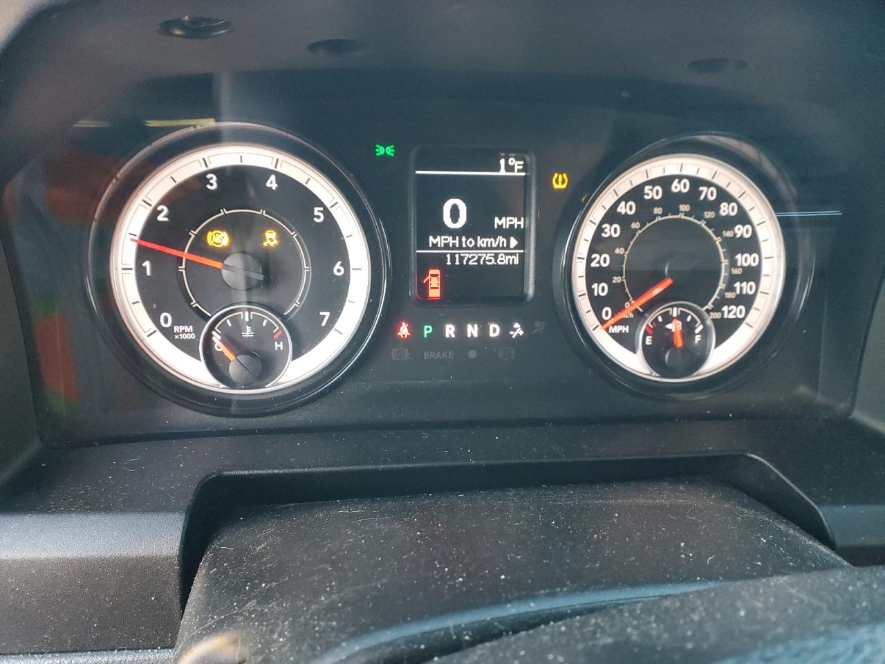 2020 RAM 1500 VIN 1C6RR6FG6LS127680 Copart auction photo, front end / rear end damage thumbnail 9