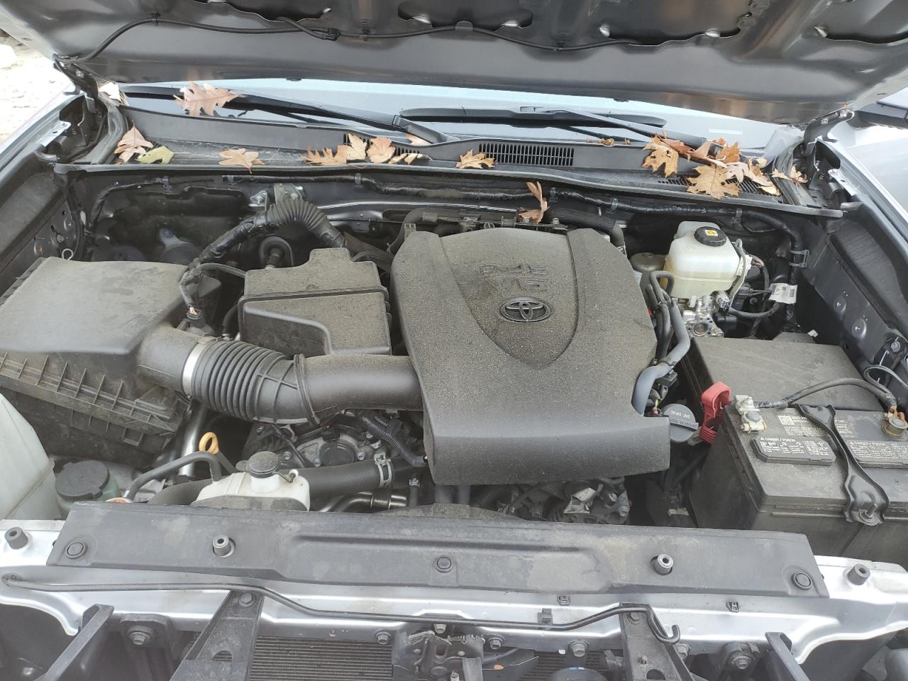 2021 Toyota Tacoma VIN 5TFCZ5AN4MX277547 Copart auction photo, frame damage / front end damage thumbnail 11