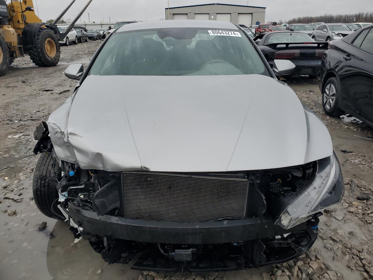 2022 Hyundai Elantra VIN 5NPLS4AG5NH085826 Copart auction photo, front end damage thumbnail 5