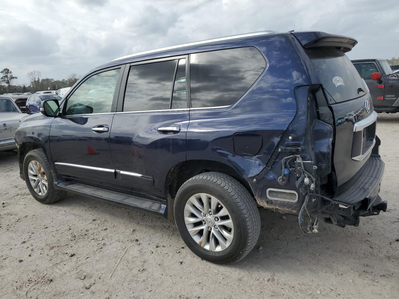 2017 Lexus GX VIN JTJBM7FX9H5180844 Copart auction photo, front end / rear end damage thumbnail 2