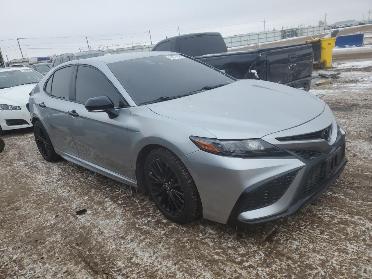 2022 Toyota Camry VIN 4T1G11BK5NU061792 Copart auction photo, rear end damage thumbnail 4