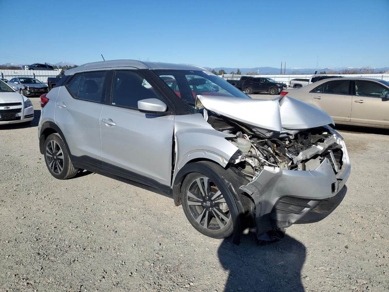 2019 Nissan Kicks VIN 3N1CP5CU2KL540320 Copart auction photo, front end damage thumbnail 4