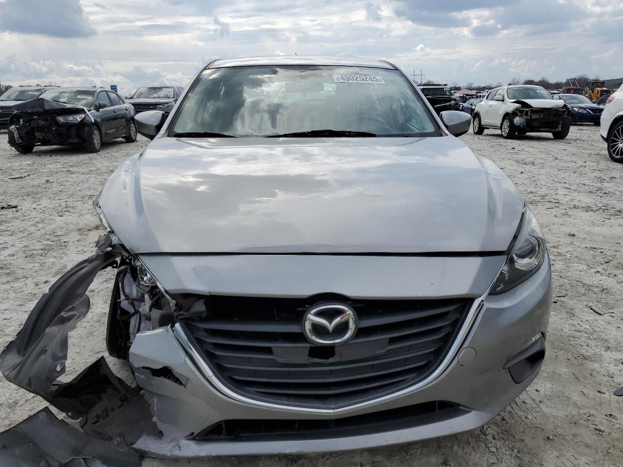 2016 Mazda 3 VIN 3MZBM1J78GM273593 Copart auction photo, front end damage thumbnail 5