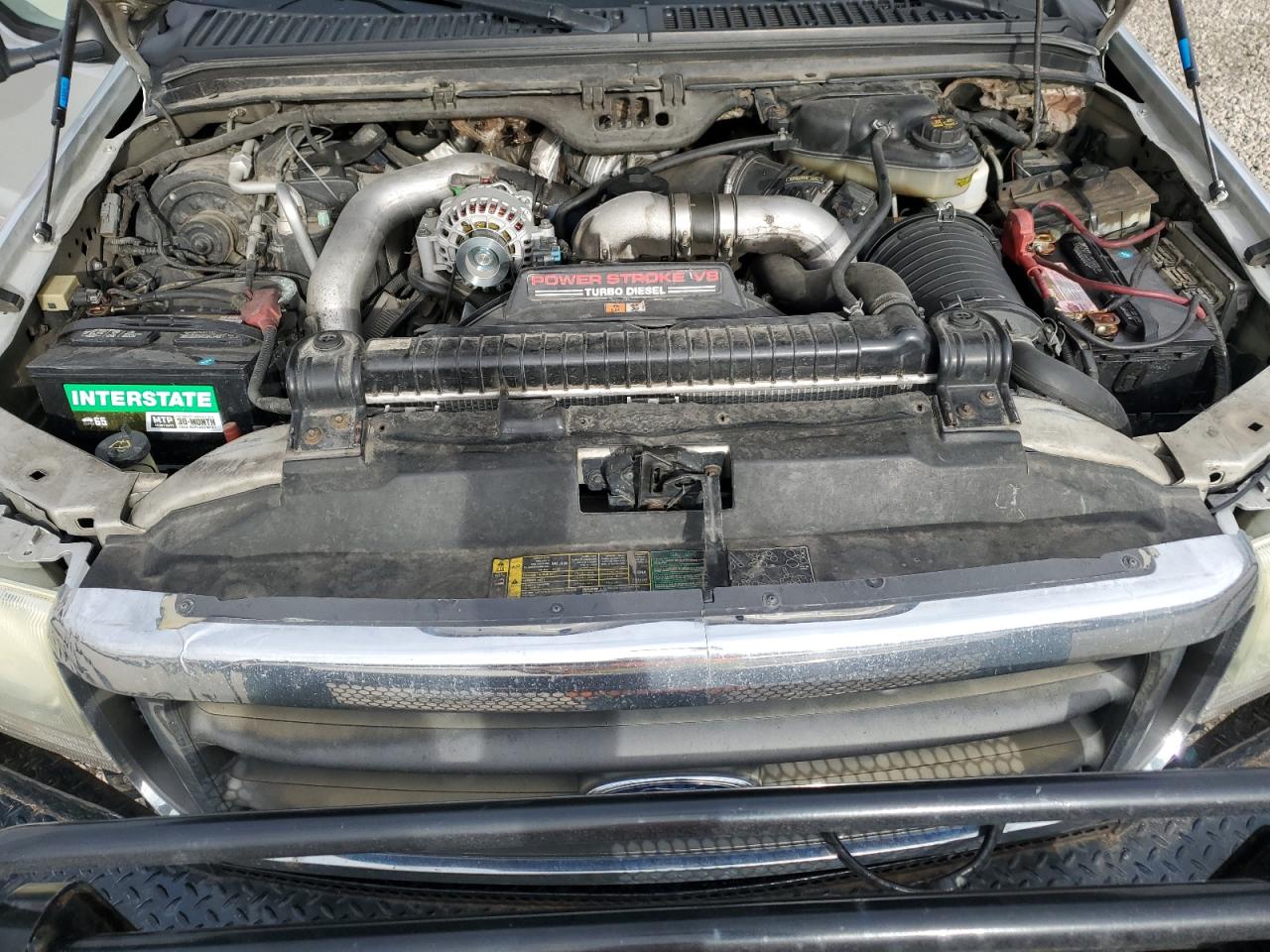 2003 Ford F350 VIN 1FTSX31P83ED38187 Copart auction photo, side / rear end damage thumbnail 13