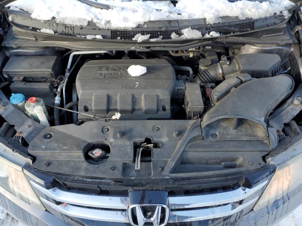 2014 Honda Odyssey VIN 5FNRL5H45EB053692 Copart auction photo, rear end damage thumbnail 12
