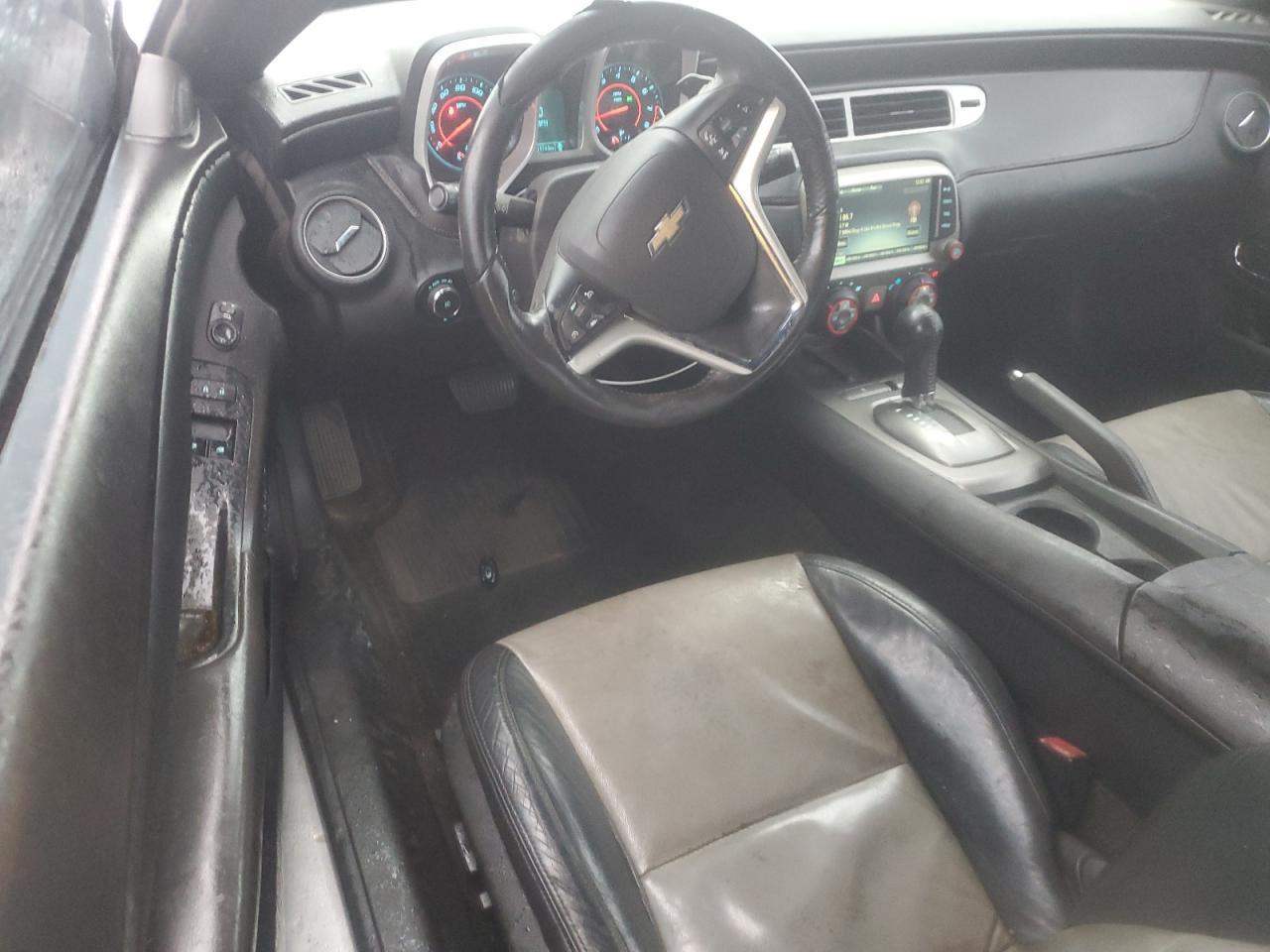 2013 Chevrolet Camaro VIN 2G1FB1E38D9122431 Copart auction photo, front end / side damage thumbnail 8