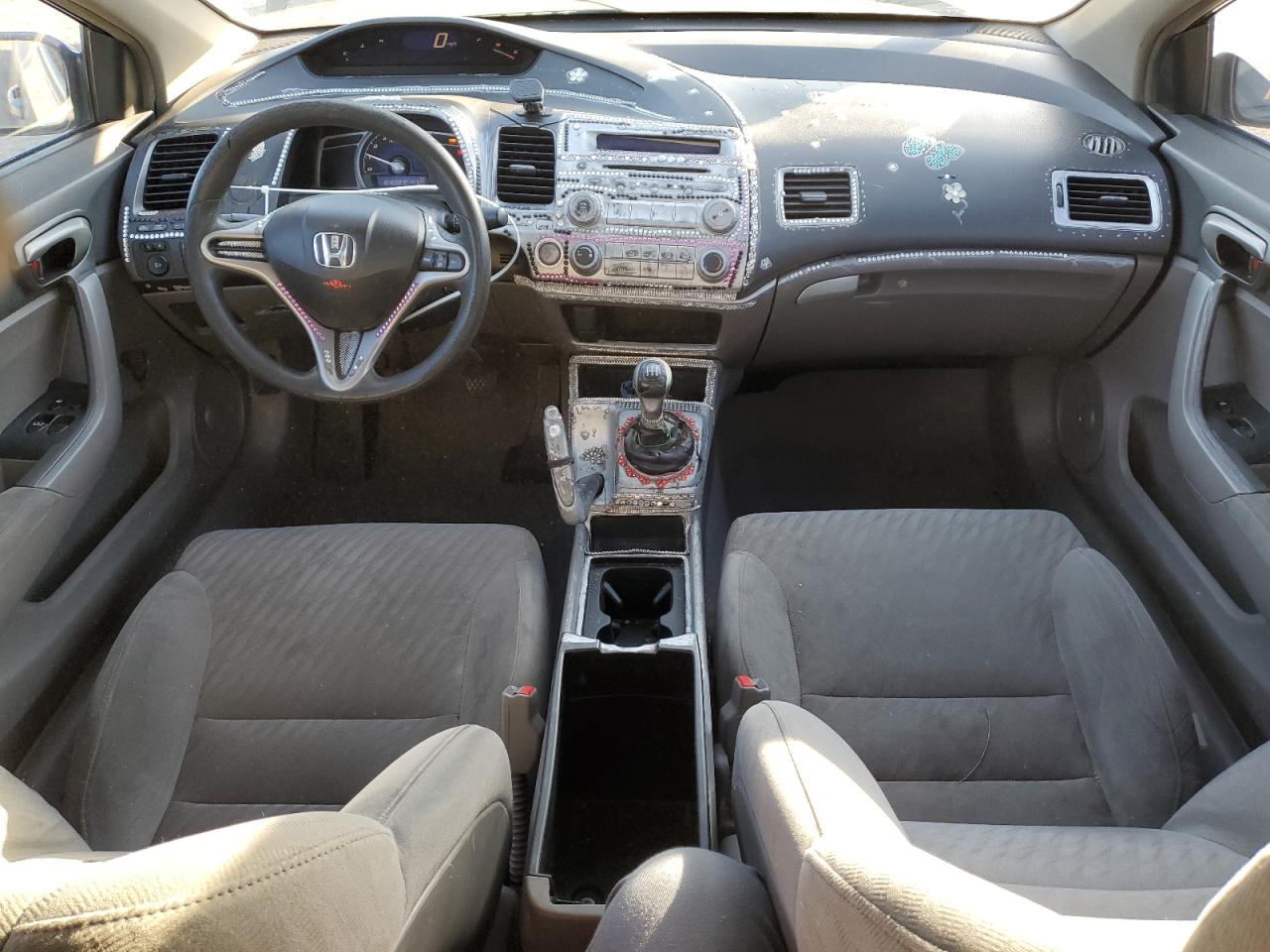 2009 Honda Civic VIN 2HGFG11649H517620 Copart auction photo, mechanical damage thumbnail 8