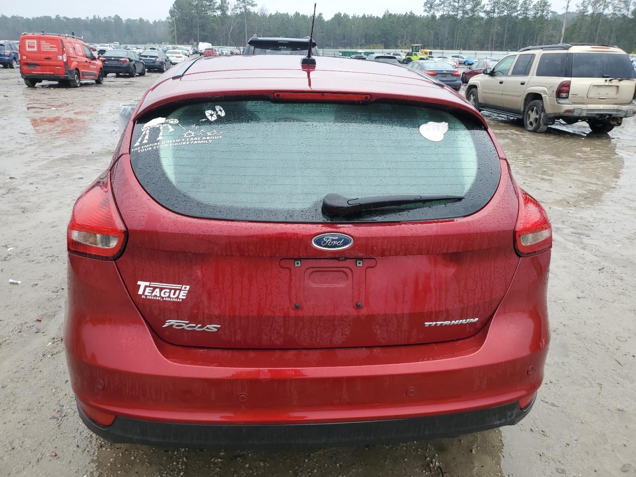 2017 Ford Focus VIN 1FADP3N23HL297967 Copart auction photo, front end damage thumbnail 6