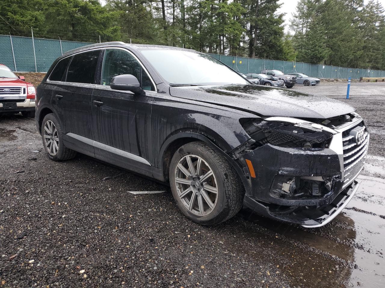 2018 Audi Q7 VIN WA1LHAF70JD012587 Copart auction photo, front end damage thumbnail 4