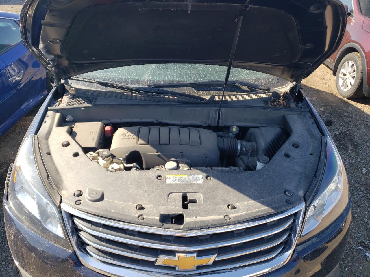 2017 Chevrolet Traverse VIN 1GNKVJKDXHJ243277 Copart auction photo, front end damage thumbnail 11