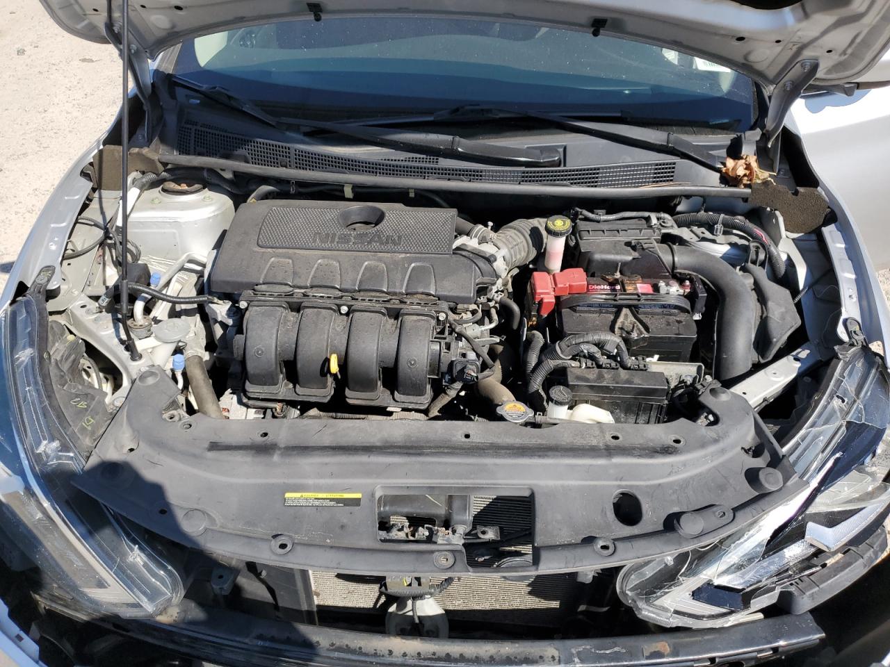 2019 Nissan Sentra VIN 3N1AB7APXKY306816 Copart auction photo, front end damage thumbnail 12