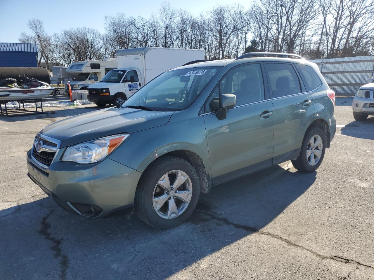 2016 Subaru Forester VIN JF2SJAHC7GH524656