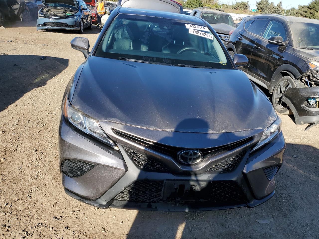 2018 Toyota Camry VIN 4T1B11HK7JU577759 Copart auction photo, rear end damage thumbnail 5