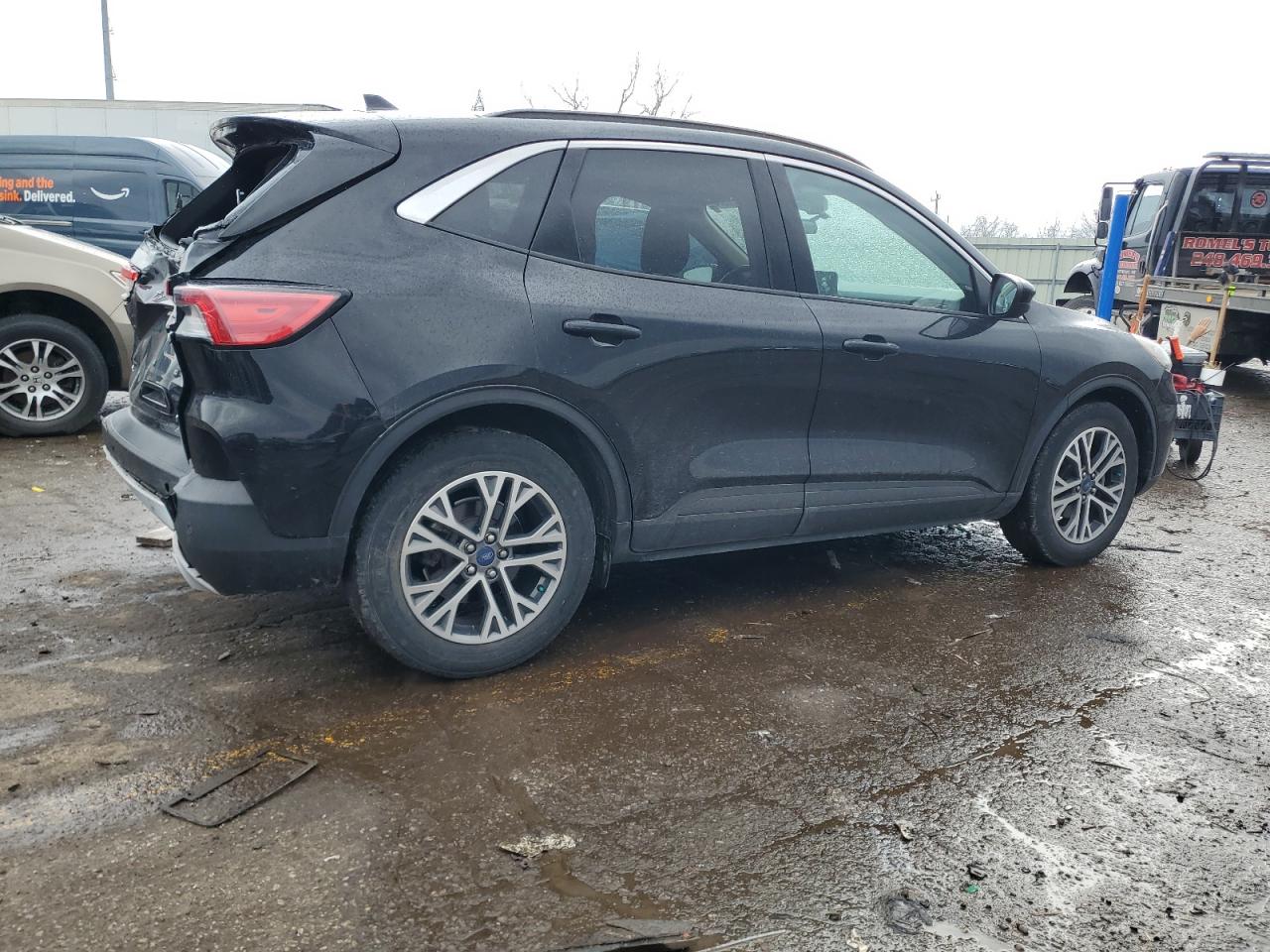2020 Ford Escape VIN 1FMCU0H64LUA32985 Copart auction photo, rear end damage thumbnail 3