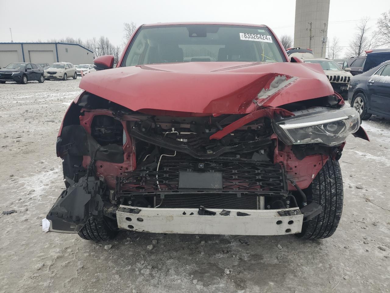 2022 Toyota 4Runner VIN JTENU5JR1N6013456 Copart auction photo, front end damage thumbnail 5
