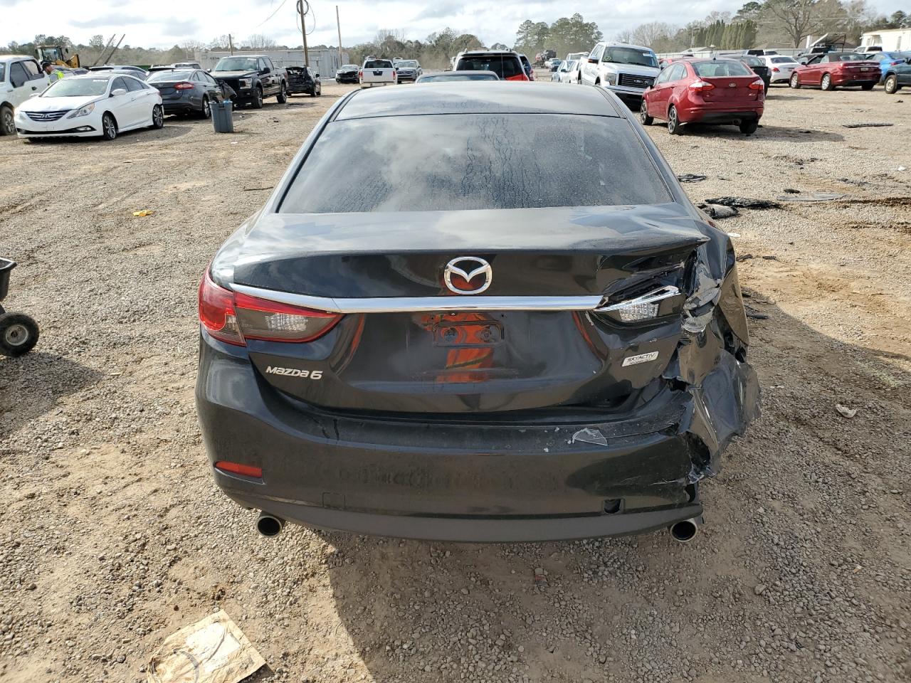 2015 Mazda 6 VIN JM1GJ1U66F1167286 Copart auction photo, rear end / minor dent/scratches damage thumbnail 6