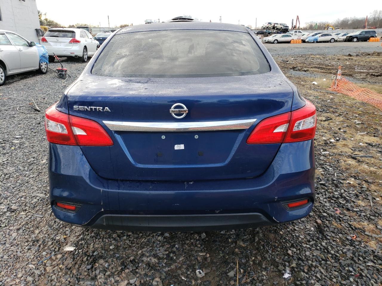 2019 Nissan Sentra VIN 3N1AB7AP2KY384801 Copart auction photo, front end / side damage thumbnail 6