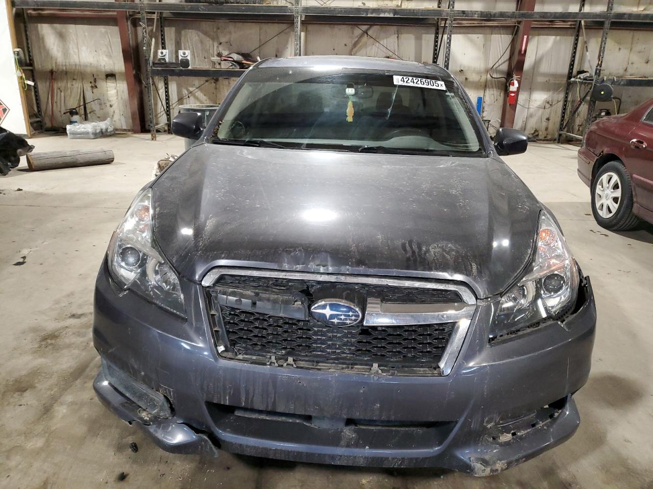 2014 Subaru Legacy VIN 4S3BMCD64E3028595 Copart auction photo, rear end / front end damage thumbnail 5