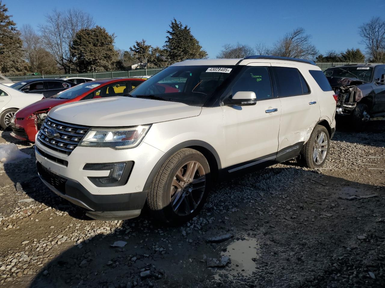 2016 Ford Explorer VIN 1FM5K7F87GGA09183