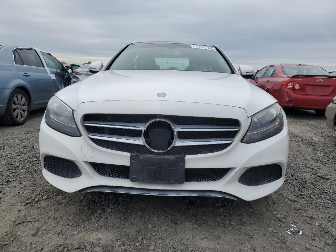 2016 Mercedes-Benz C-klasse VIN 55SWF4JB5GU115025 Copart auction photo, front end damage thumbnail 5