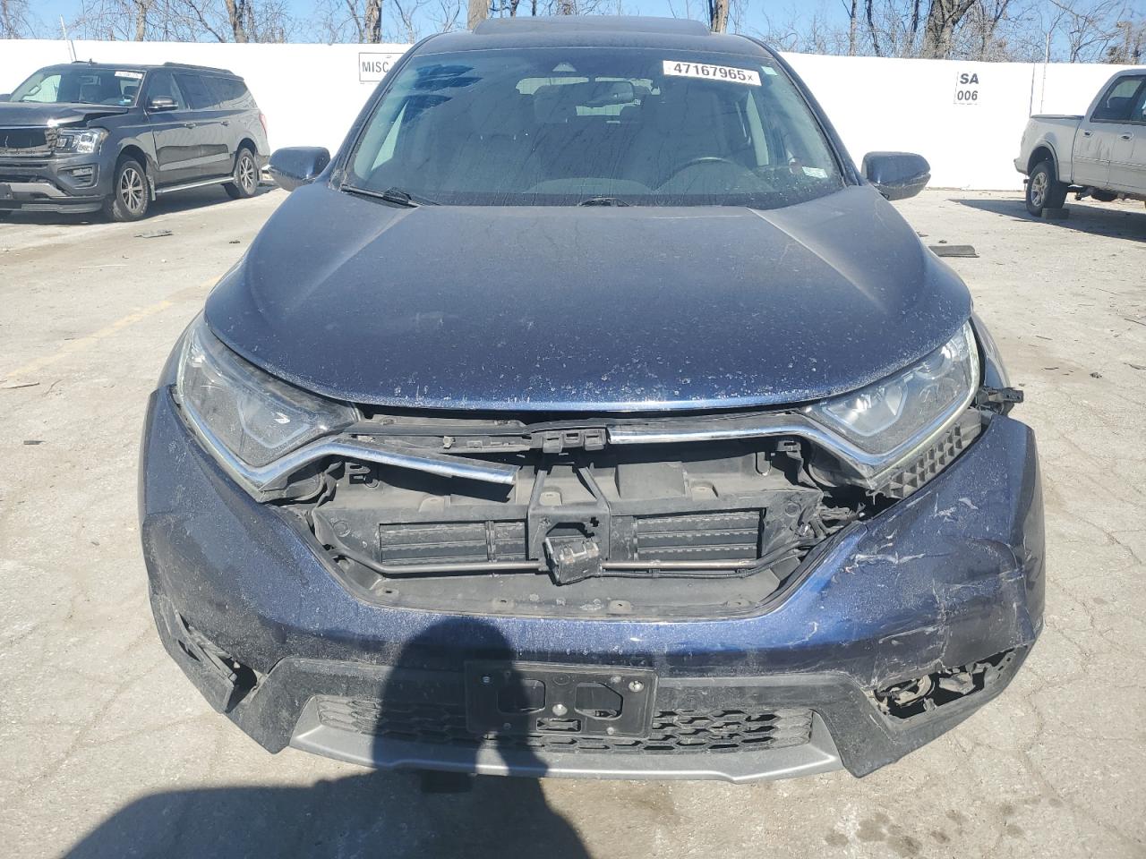 2018 Honda CR-V VIN 5J6RW2H86JL004561 Copart auction photo, front end damage thumbnail 5