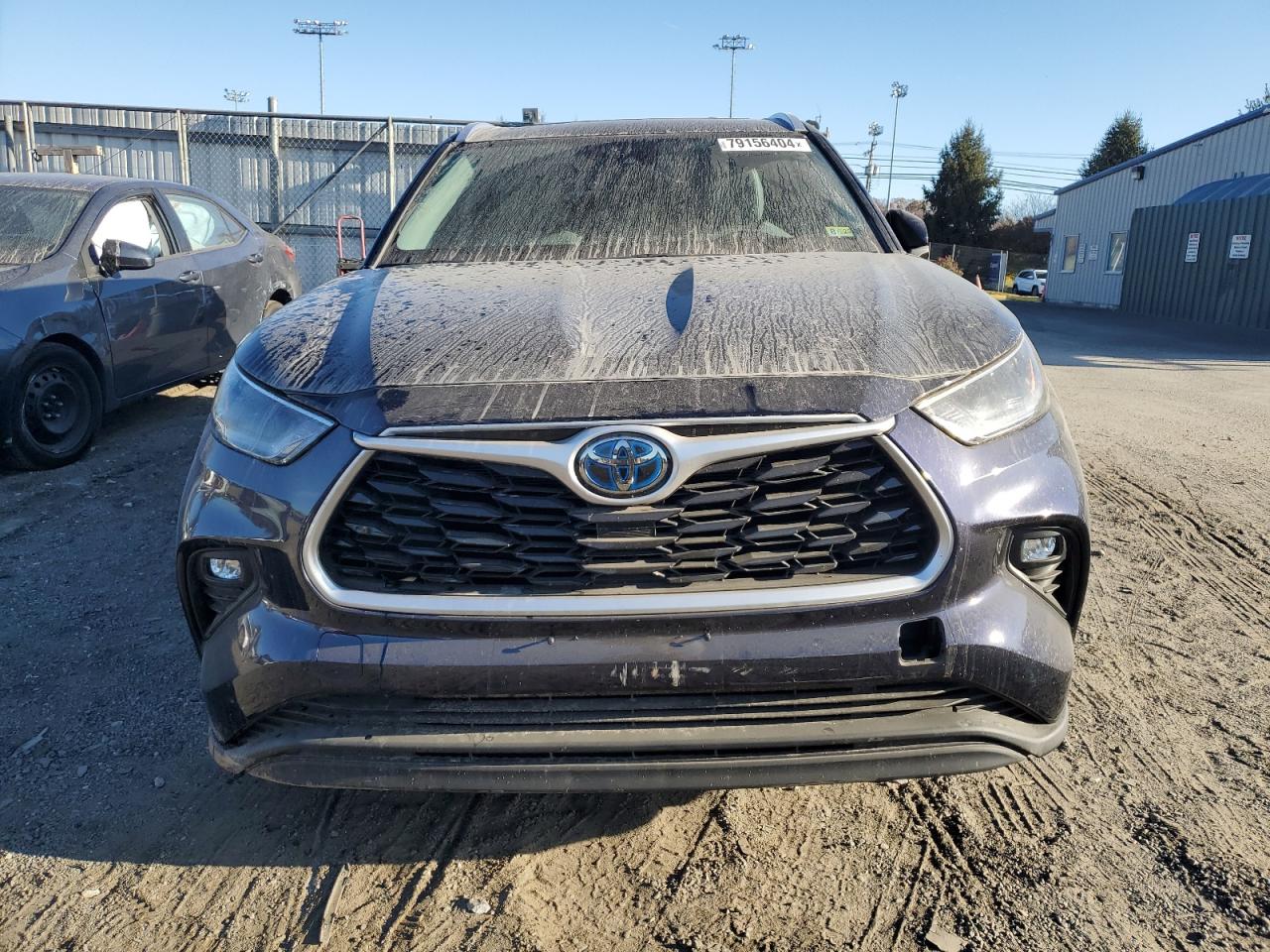 2021 Toyota Highlander VIN 5TDGBRCH6MS039483 Copart auction photo, side / rear end damage thumbnail 5