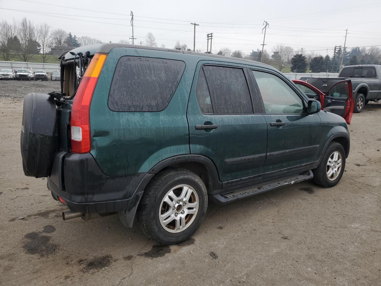 2004 Honda CR-V VIN SHSRD78854U209135 Copart auction photo, rear end damage thumbnail 3