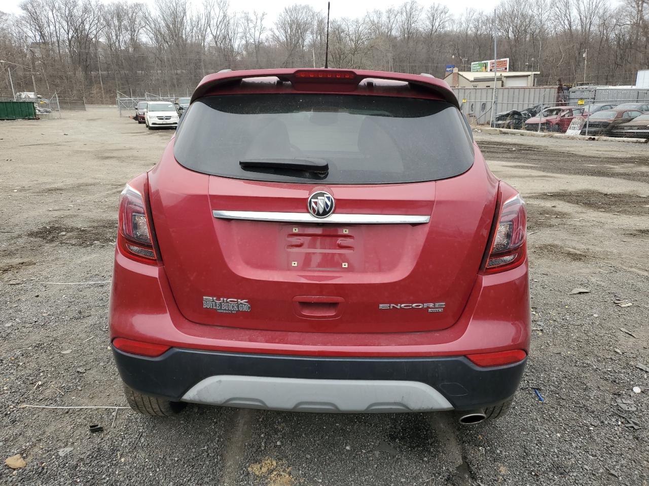 2017 Buick Encore VIN KL4CJ2SB1HB030235 Copart auction photo, front end damage thumbnail 6