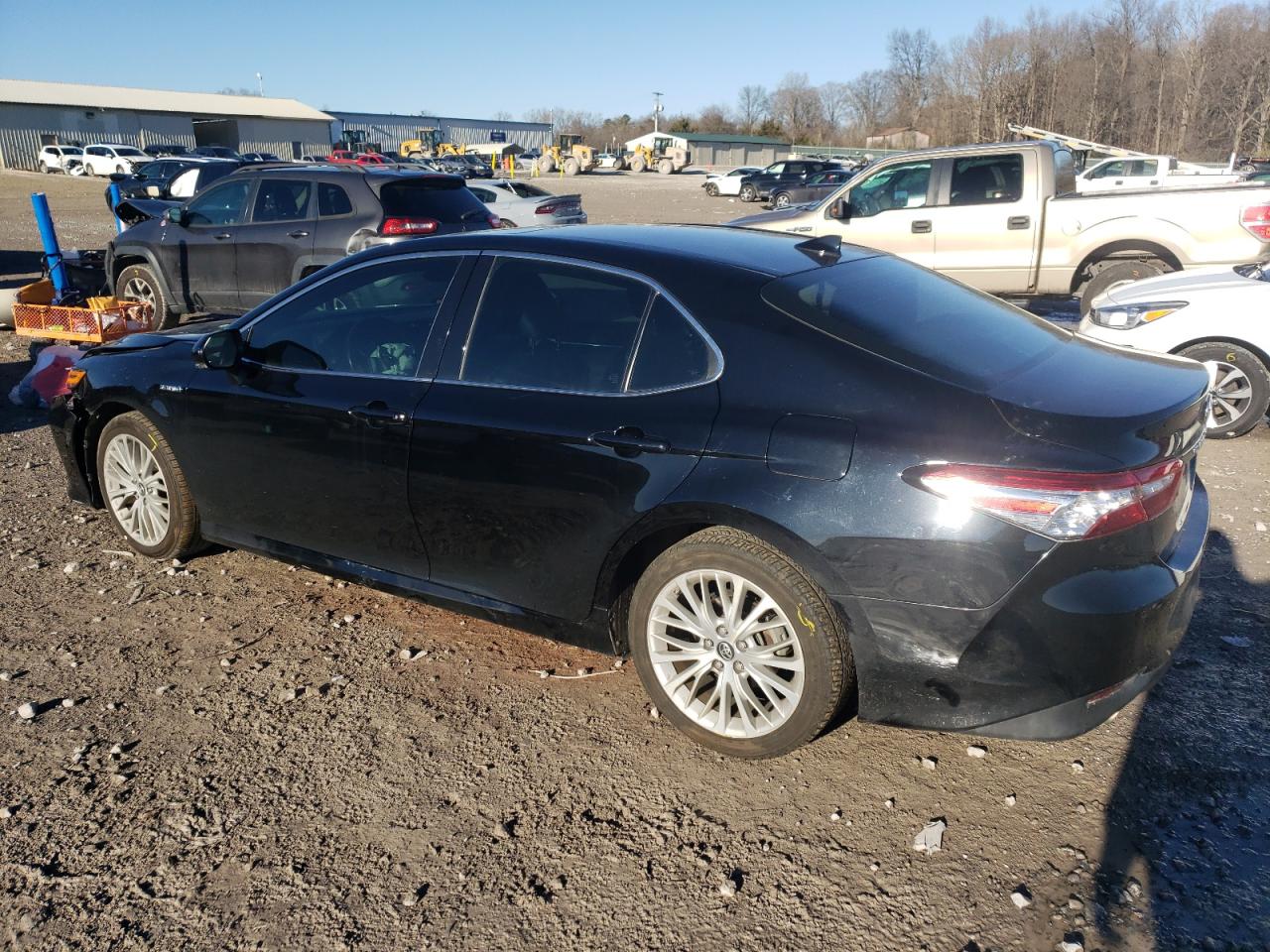 2019 Toyota Camry VIN 4T1B21HK8KU009907 Copart auction photo, front end damage thumbnail 2