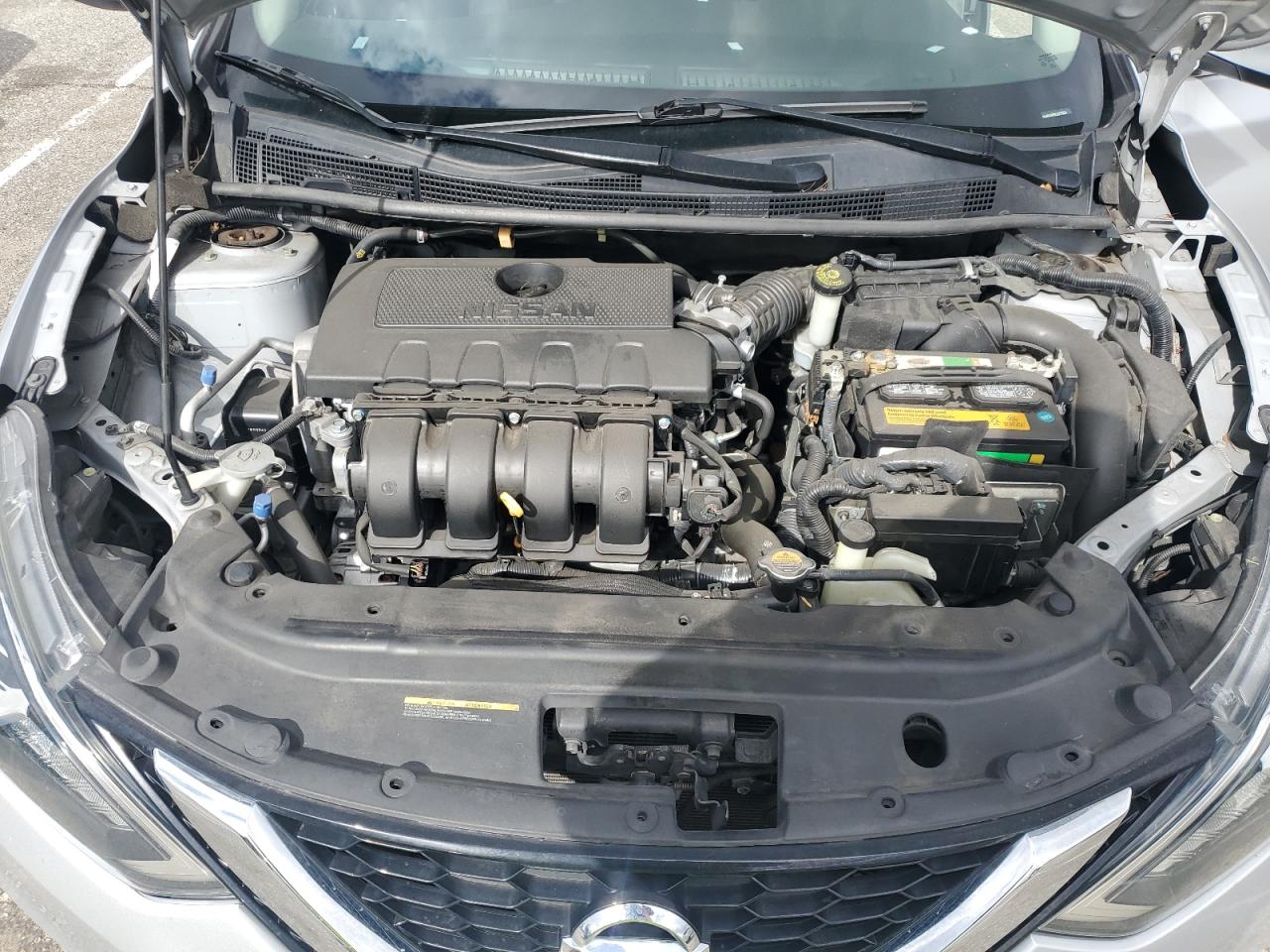 2016 Nissan Sentra VIN 3N1AB7AP8GL677834 Copart auction photo, rear end damage thumbnail 11