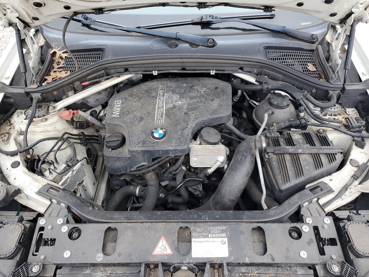2013 BMW X3 VIN 5UXWX9C52D0A20436 Copart auction photo, side damage thumbnail 12