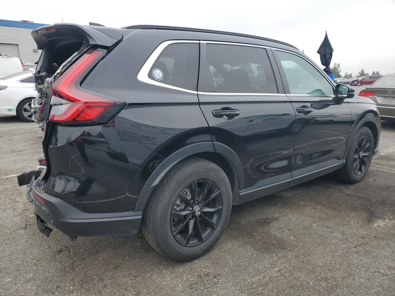 2023 Honda CR-V VIN 2HKRS5H5XPH704461 Copart auction photo, rear end damage thumbnail 3