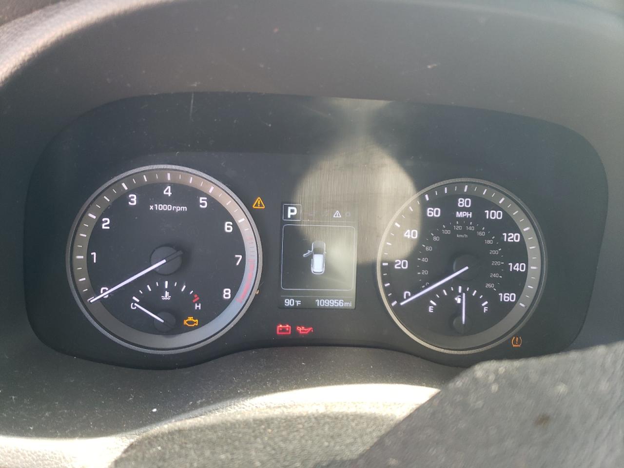 2016 Hyundai Tucson VIN KM8J3CA41GU240784 Copart auction photo, front end damage thumbnail 9