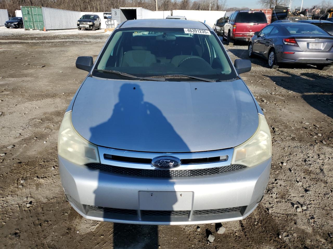 2009 Ford Focus VIN 1FAHP35N09W147794 Copart auction photo, side / rear end damage thumbnail 5