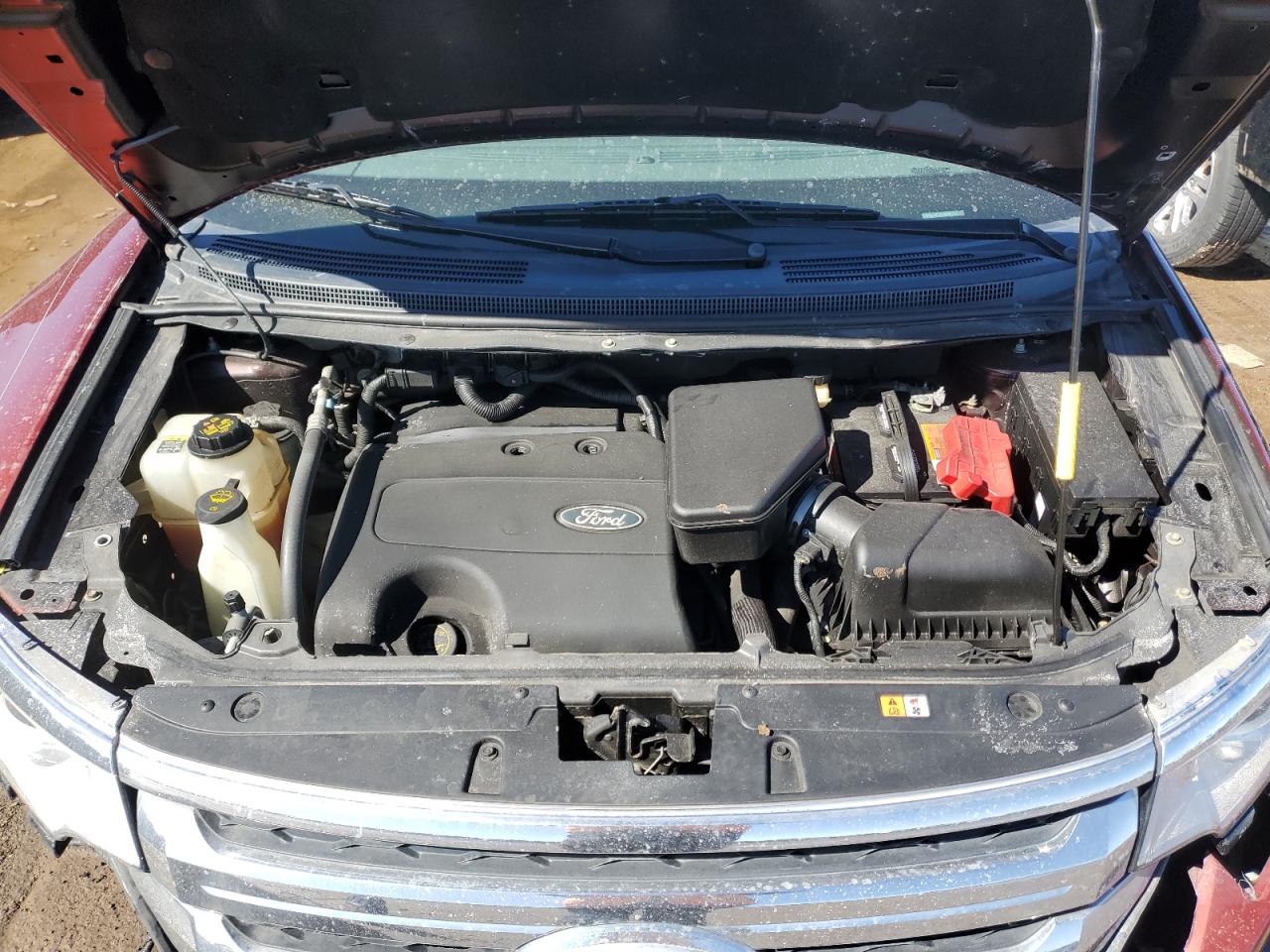 2014 Ford Edge VIN 2FMDK3JC8EBA44920 Copart auction photo, front end / minor dent/scratches damage thumbnail 12