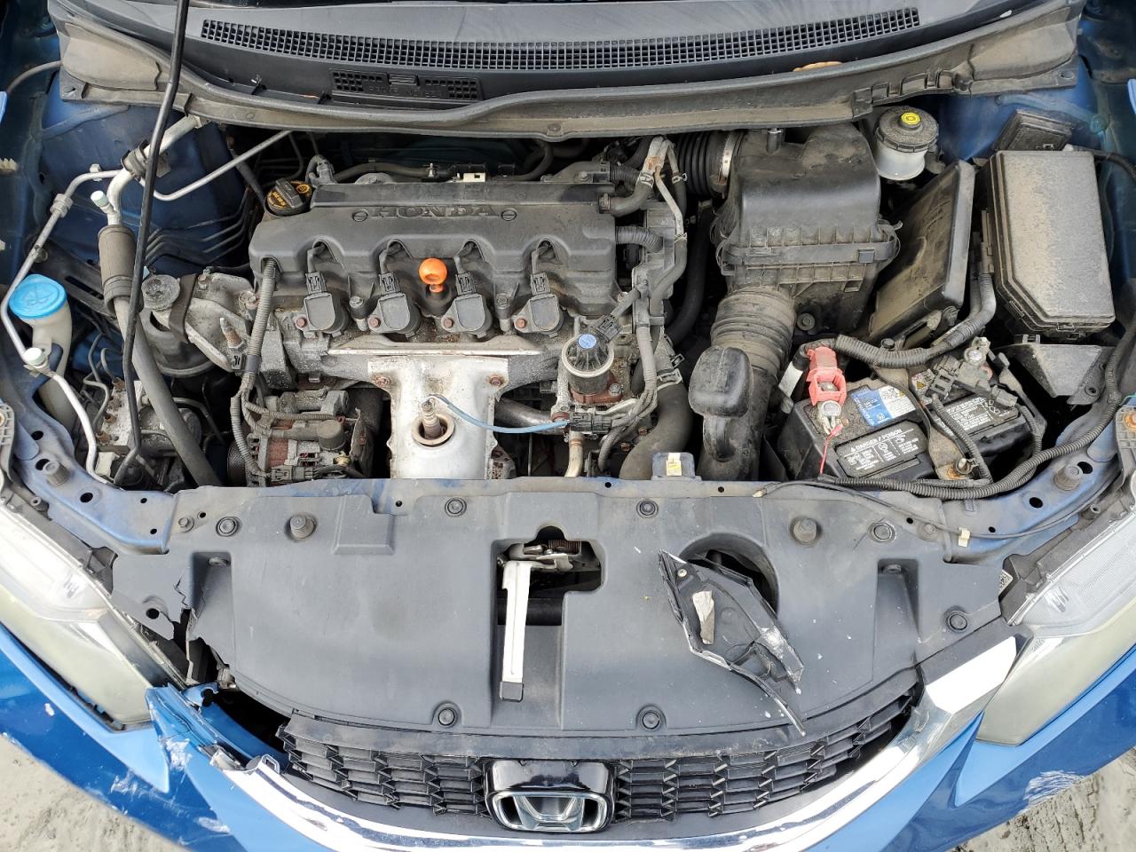 2013 Honda Civic VIN 19XFB2F83DE081540 Copart auction photo, front end / minor dent/scratches damage thumbnail 11