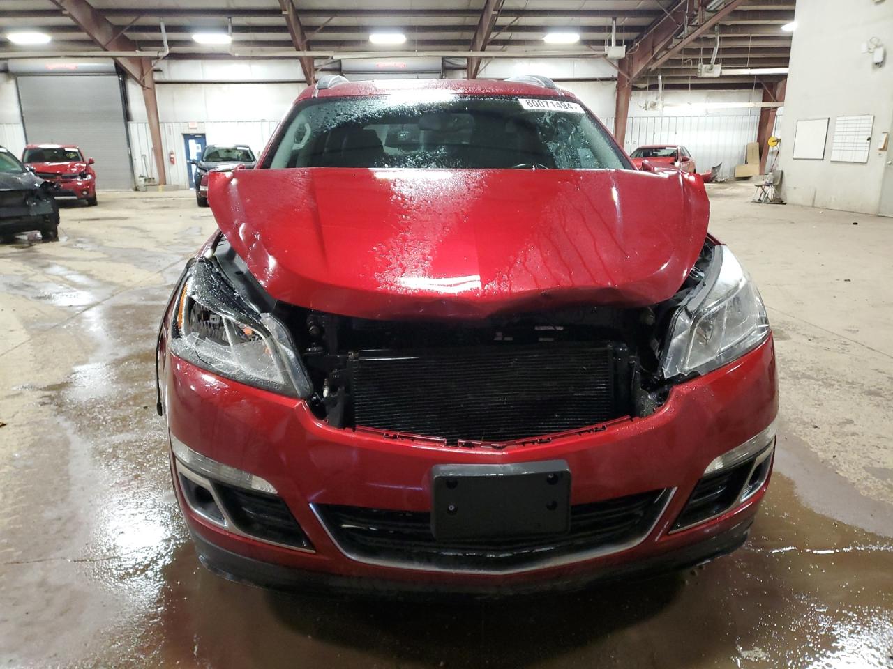 2014 Chevrolet Traverse VIN 1GNKVHKD5EJ258256 Copart auction photo, front end damage thumbnail 5