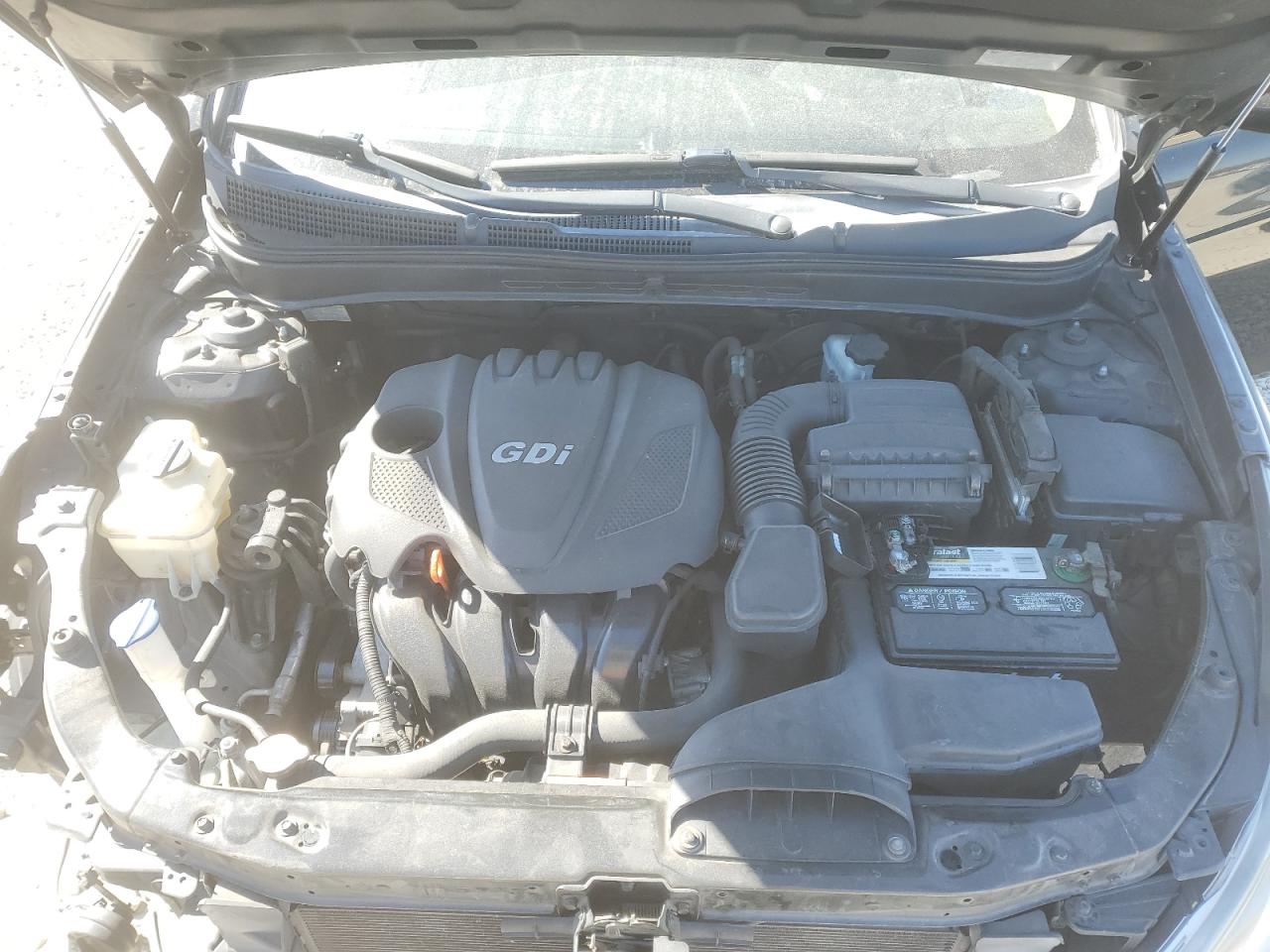 2012 Hyundai Sonata VIN 5NPEB4ACXCH392363 Copart auction photo, front end / rear end damage thumbnail 11