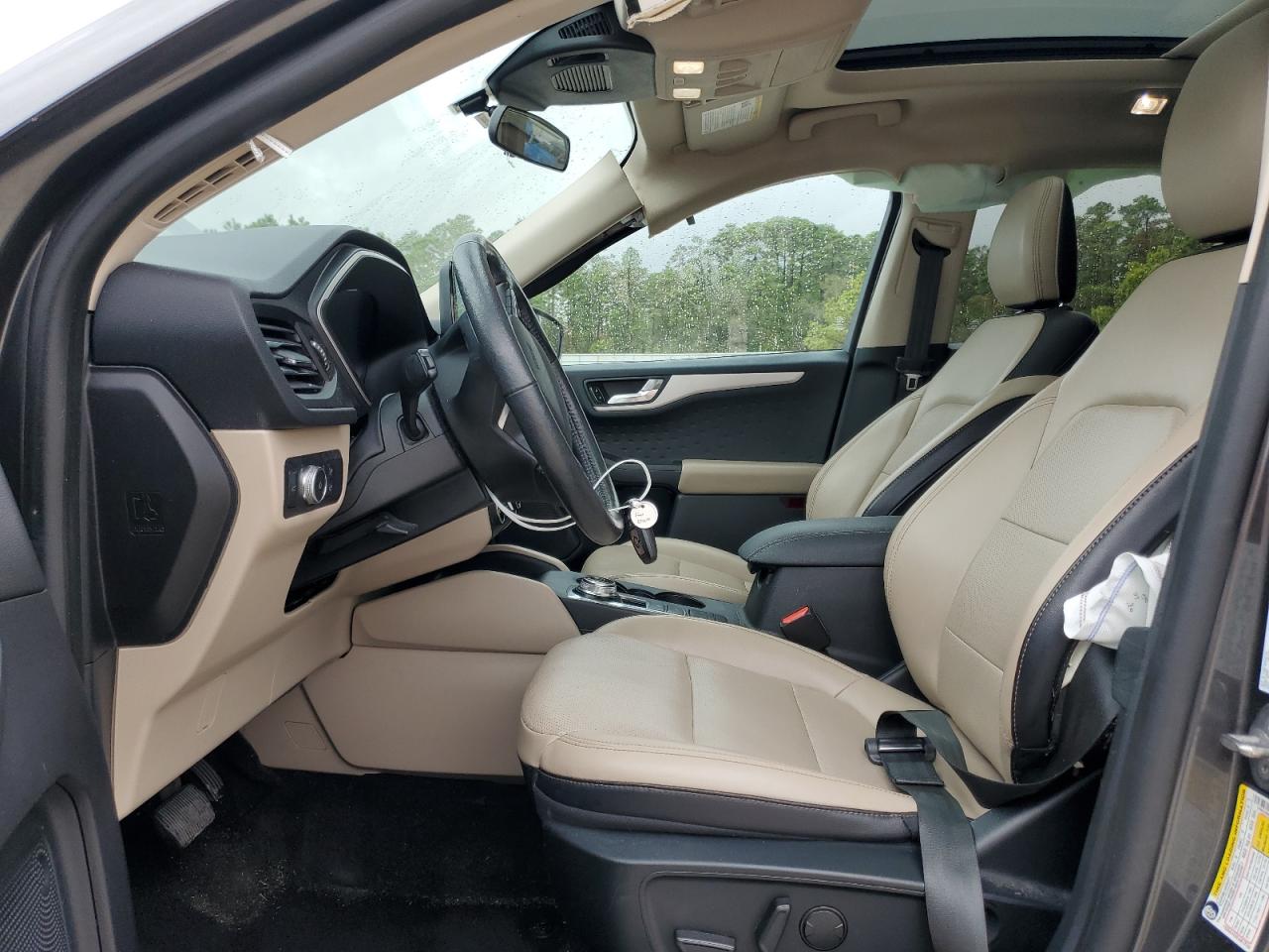 2020 Ford Escape VIN 1FMCU0H65LUB02350 Copart auction photo, side / undercarriage damage thumbnail 7